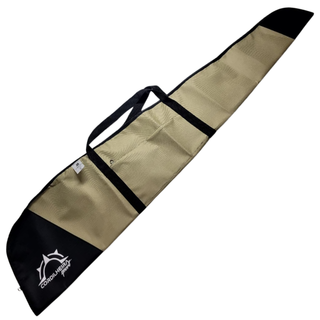 Capa Bicolor Carabina Modelo Luneta 125x28cm Cordilheira em Oferta na Shopee