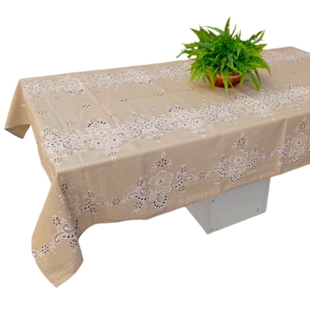 Toalha/Forro de Mesa 4 Cadeiras/Lugares em Linhão Premium em Oferta na Shopee