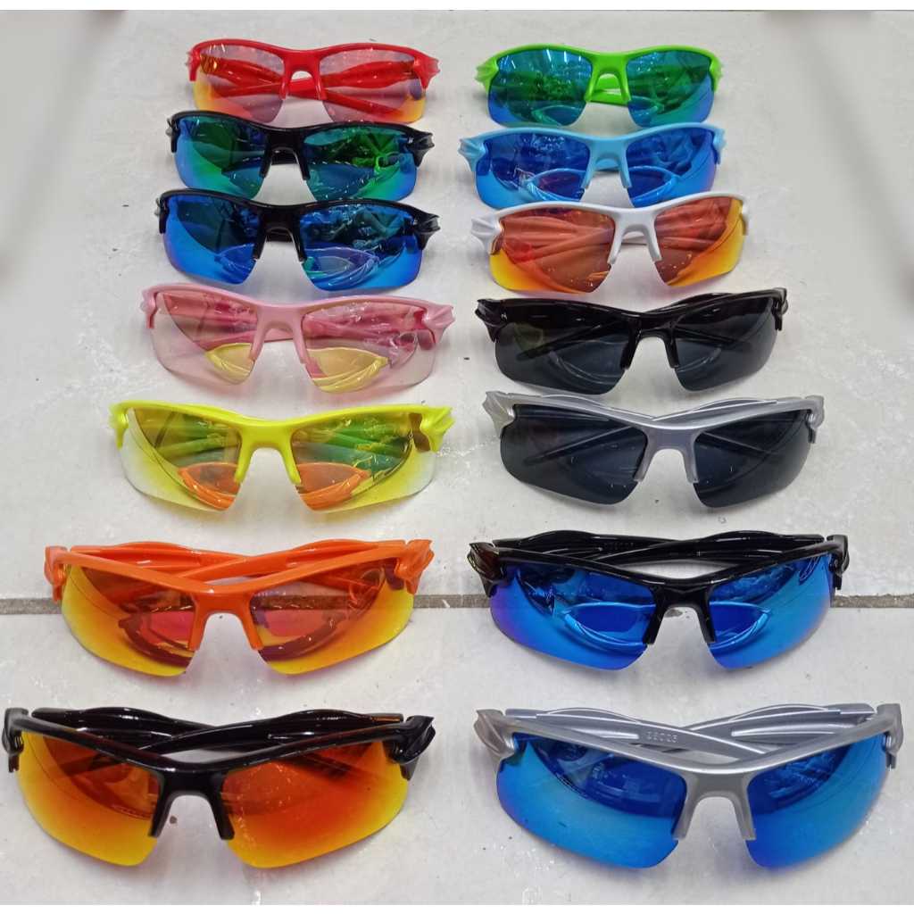 Óculos de Sol Unissex Esportivo Para Ciclismo, Corrida, caminhada, Pesca Praia e trilhas Várias cores em Oferta na Shopee