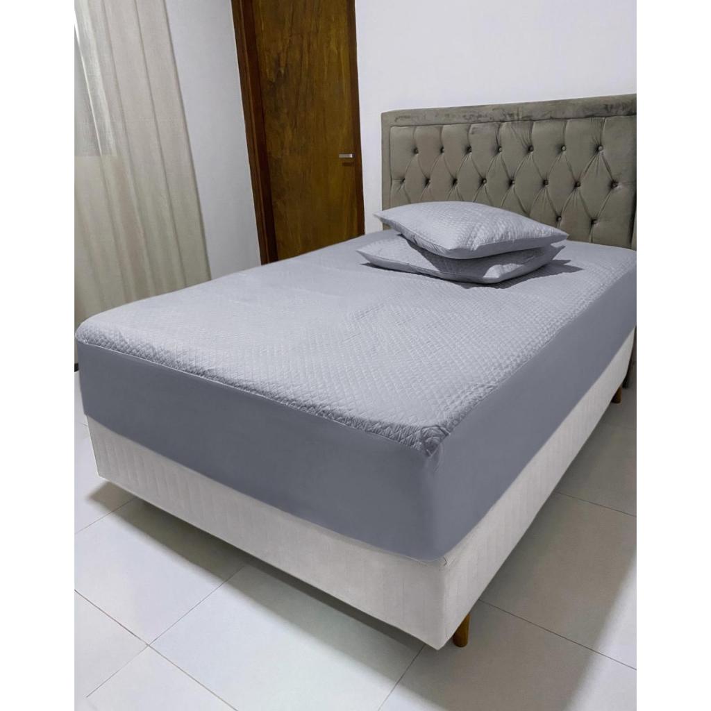 Protetor de Colchão Impermeável Berlim King 1 Peça Super Oferta Matelado Capa De Colchão