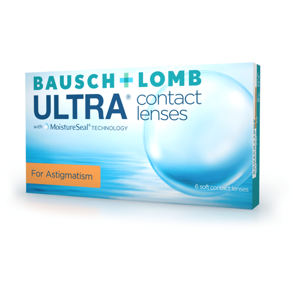 Lente de Contato Ultra Contact Lenses Astigmatismo Mensal - Bausch Lomb