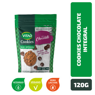 Cookies Chocolate Integral Vitao 120 g em Oferta na Shopee
