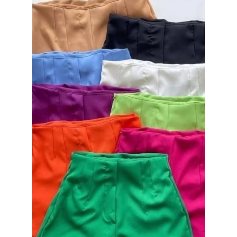 Shorts Alfaiataria Veste Bem  Confortável