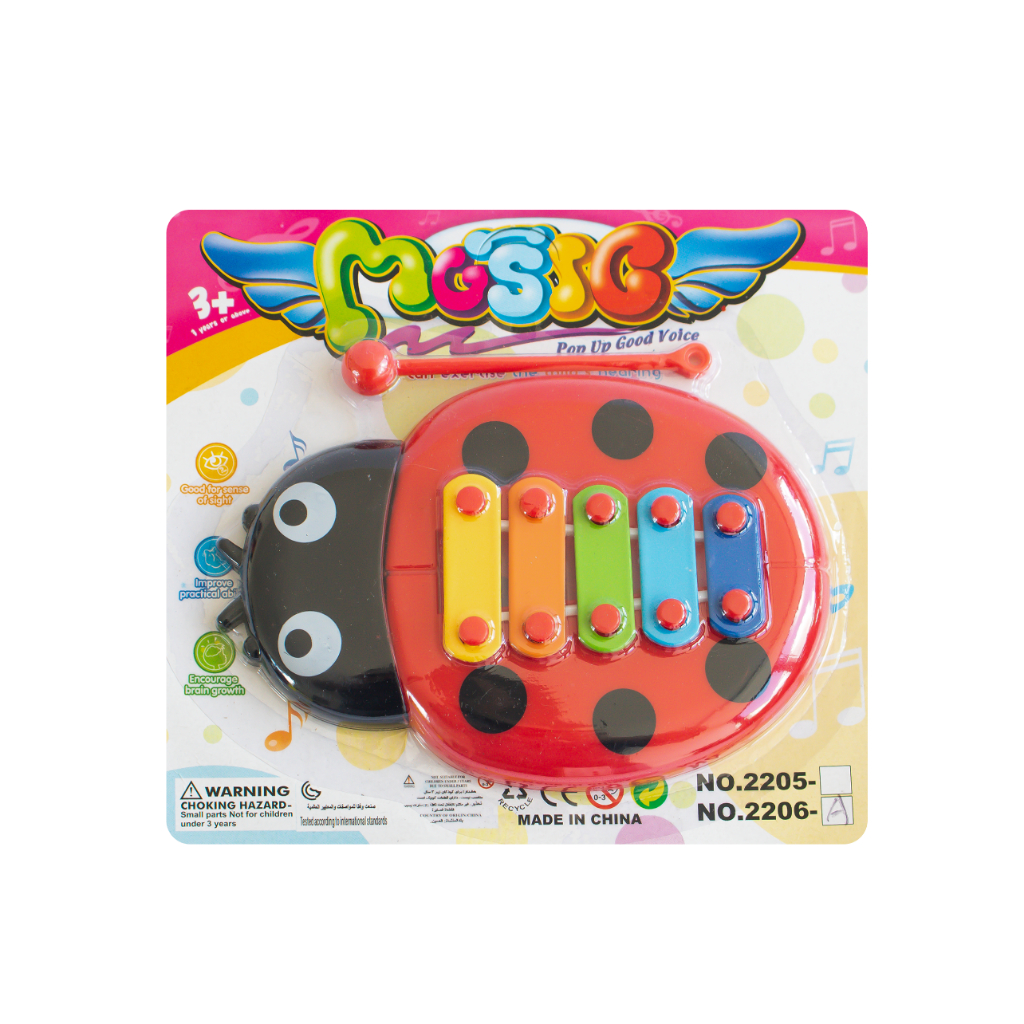 Brinquedo Educacional Joaninha Musical - TAG TOYS TGM004 em Oferta na Shopee