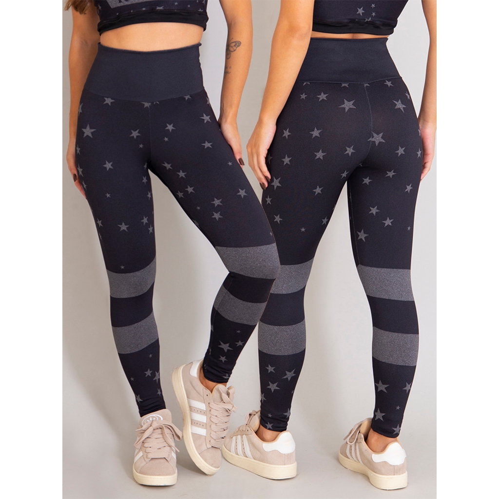 Calça Legging Fitness Zero Transparência  Moda Feminina Yoga em Oferta na Shopee