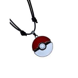 Colar Cordão Ajustável Pokébola Pokémon Presente em Oferta na Shopee
