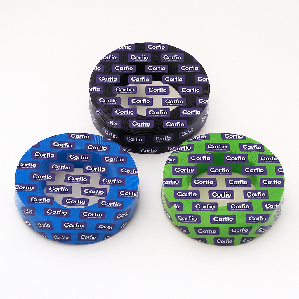 Fio Cabo Flexivél 1,5 2,5 4mm 750V Rolo 100 Metros Corfio Construção Cores Variadas em Oferta na Shopee