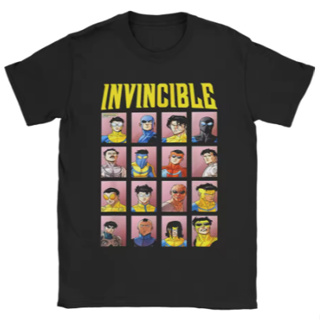 Camiseta Estampa Adulto/Infantil Lançamento Unissex Em Algodão invincible em Oferta na Shopee