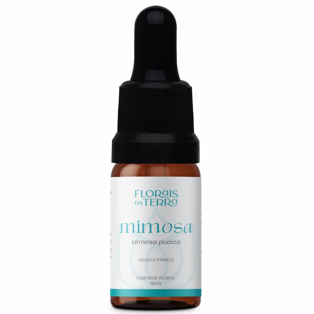 Essência floral Mimosa (Mimosa pudica) 10mL Florais da Terra - MEDO