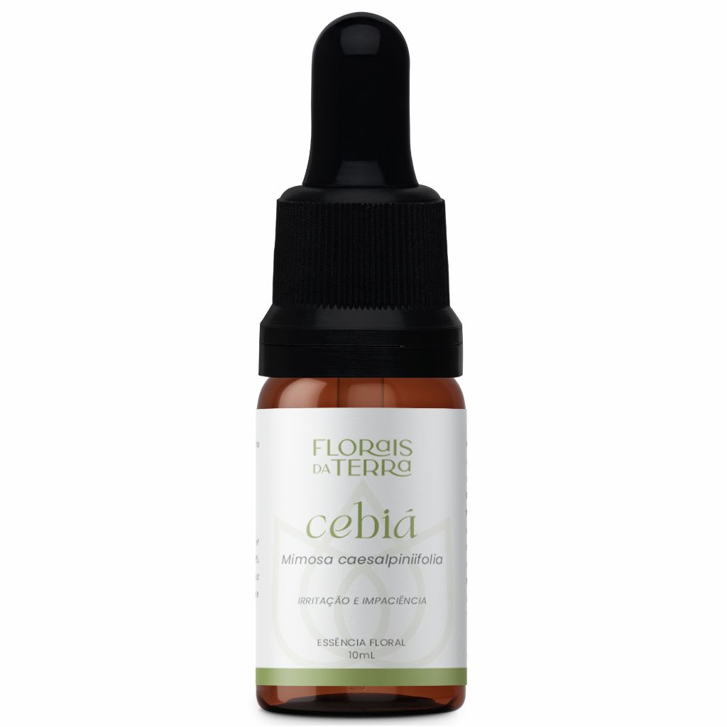 Essência floral Cebiá (Mimosa caesalpiniifolia) 10mL Florais de Terra - IRRITAÇÃO E IMPACIÊNCIA