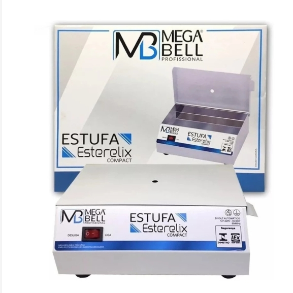 Estufa Esterilizadora 50watts Para Alicates Pinças De Unhas Manicure Pedicure Mega Bell