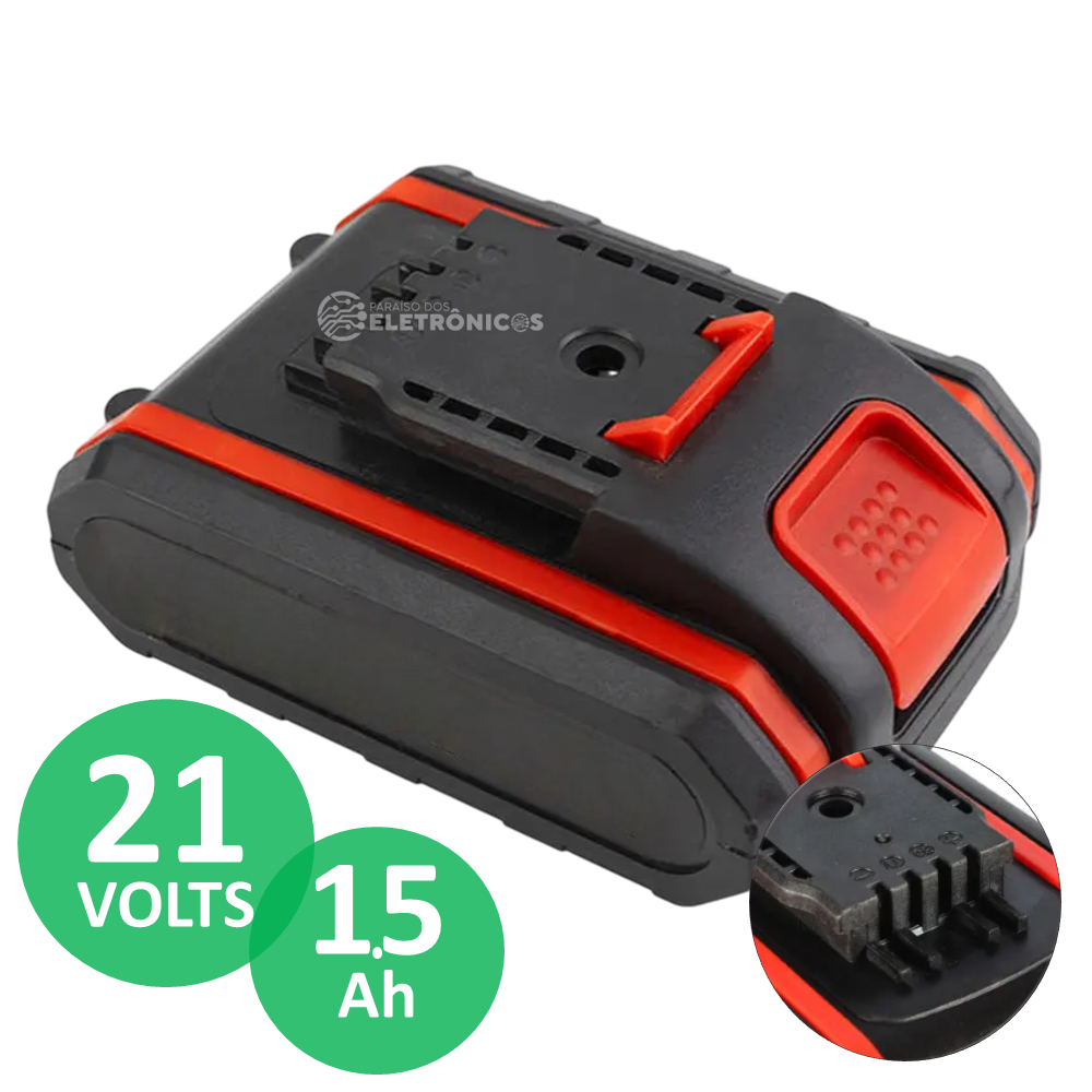 Leve e Compacta Portabilidade com Qualidade Profissional BATLUATEK21V15A