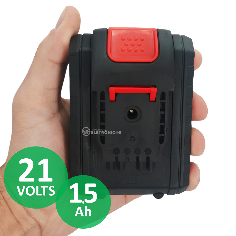 Compatível e Versátil A Bateria 21V Ideal para Diversas Ferramentas Elétricas BATLUATEK21V15A