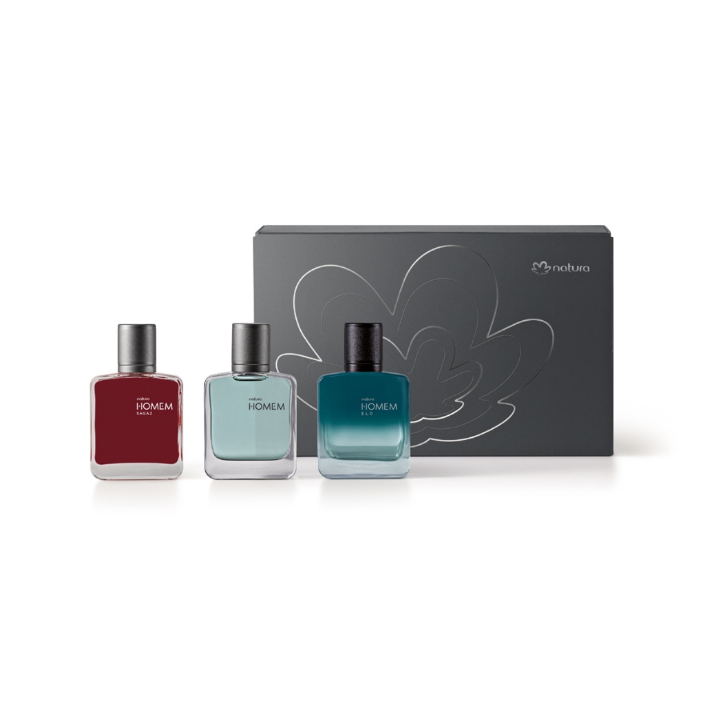 Perfume Miniaturas de Natura Homem 25 ml  Homem Sagaz-Homem - Classico - Homem Elo