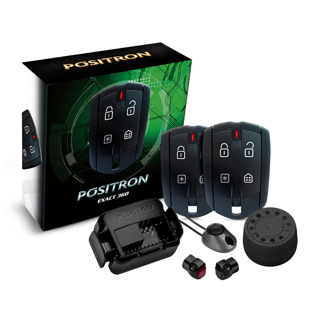 Alarme Positron Cyber EX360 Exact Universal Automotivo Carro