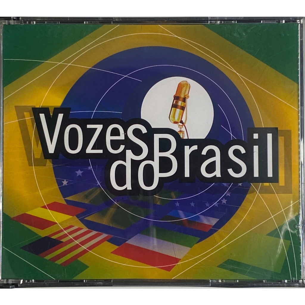 BOX CD - Vozes do Brasil - Elis Regina - Tim Maia - Nara Leão - 4 Discos Original