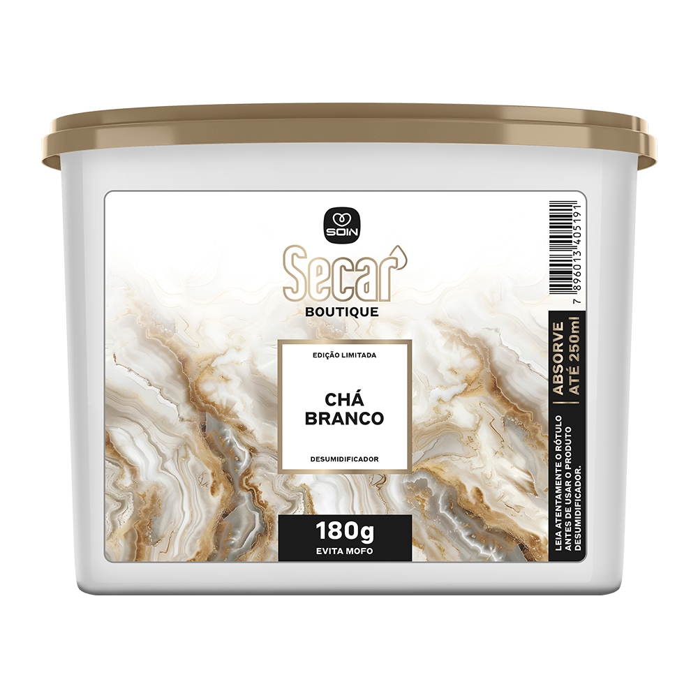 Novo Anti Mofo Secar Chá Branco 180g - Evita Mofo Armário Gaveta Aromatico Casa Lar