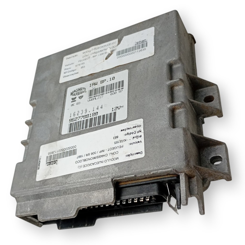 MODULO INJEÇÃO IAW8P10 – 9227788180 PEUGEOT 306 SR 1.8 8V 1993 1194 1995 1996 1997 1998 1999 A 2001