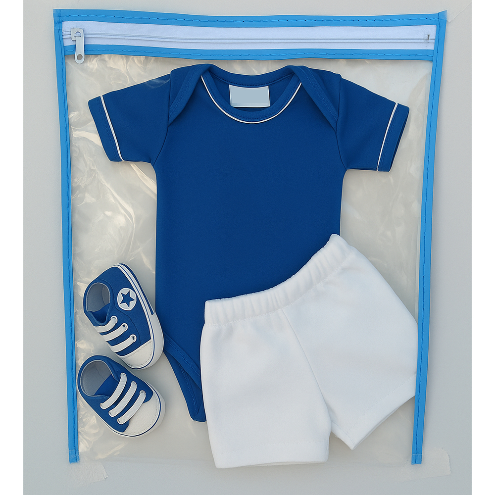 Kit 7 Saquinhos Organizador de Mala Roupa Seca e Molhada 27x33