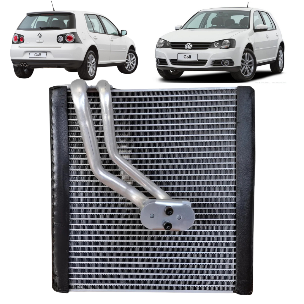 Evaporador Vw Golf 2013 Em Diante Sistema Denso Fluxo Paralelo