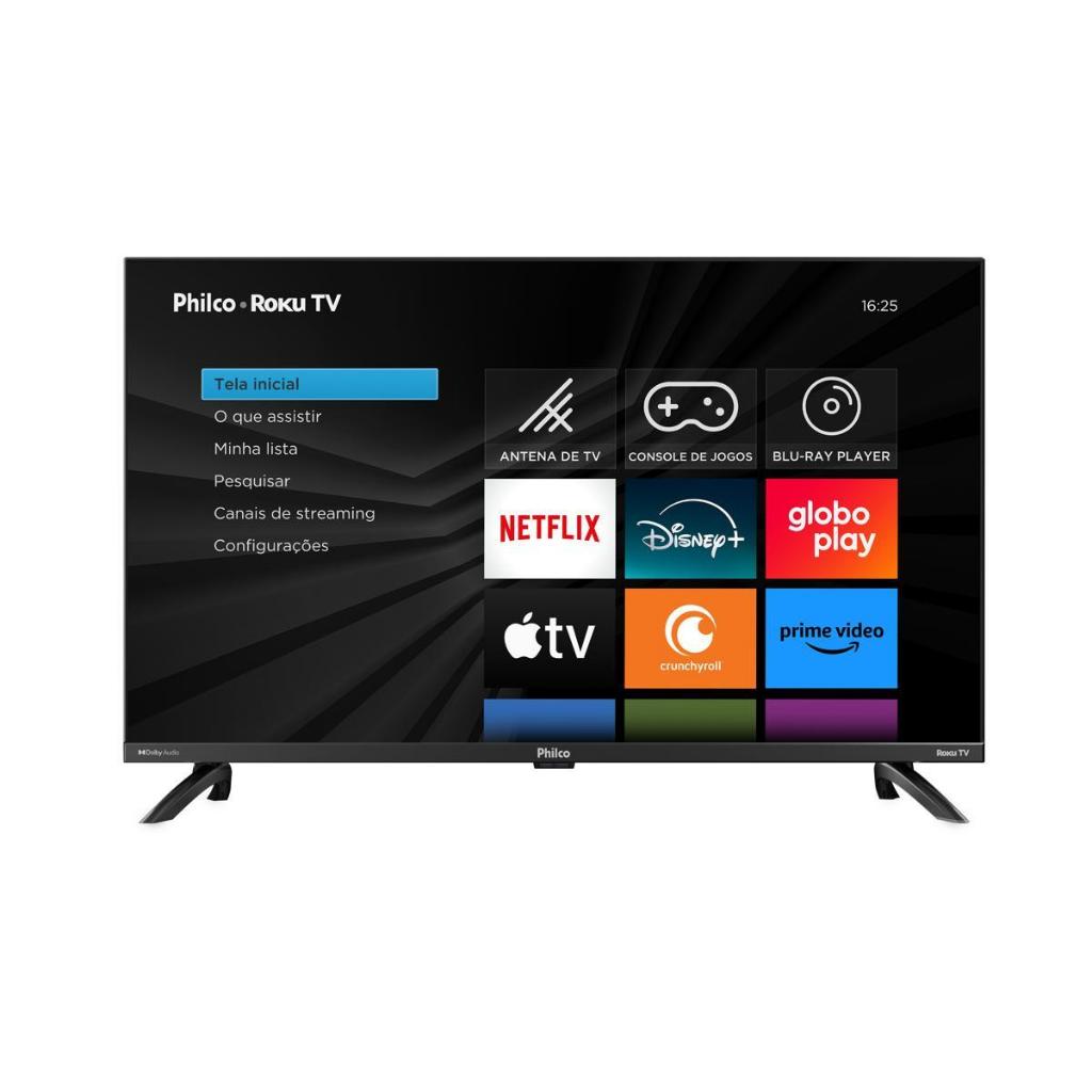 Smart TV 32” Philco LED Roku TV PTV32G7PR2CGB Bivolt