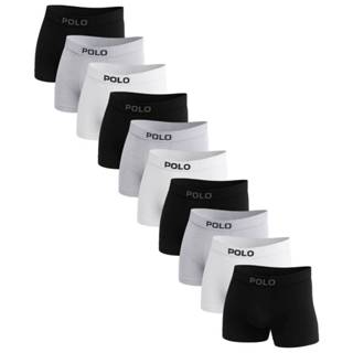 Kit 10 Cuecas Polo Star Boxer Microfibra Sortido em Oferta na Shopee