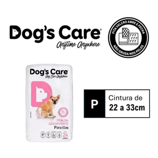Fralda Higiênica descartável para Cachorro Fêmeas tamanho P 24 unidades Dogs Care Pet Cão Fêmea Pet Cães Cão Atacado em Oferta na Shopee