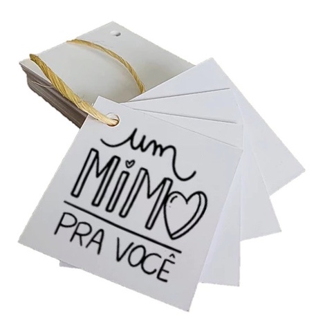 100 Tags para Artesanato e Lembrancinhas | Branca ou Kraft Feito à Mão, Gratidão, Casamento e Mais