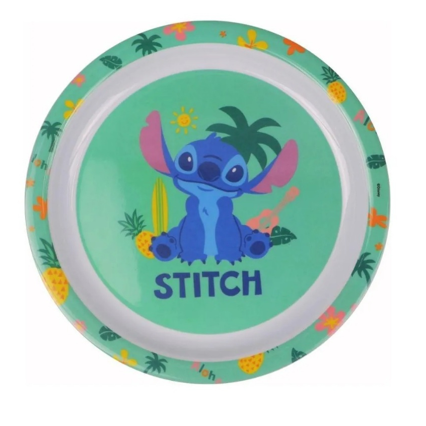 Prato Fundo Refeição Disney Stitch 21cm Tuut em Oferta na Shopee