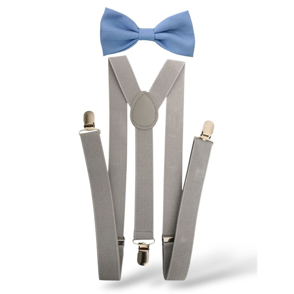 O que é Padrinhos de Suspensório e Gravata Borboleta Azul Serenity? Guia e Onde Comprar | BuscaProdutos