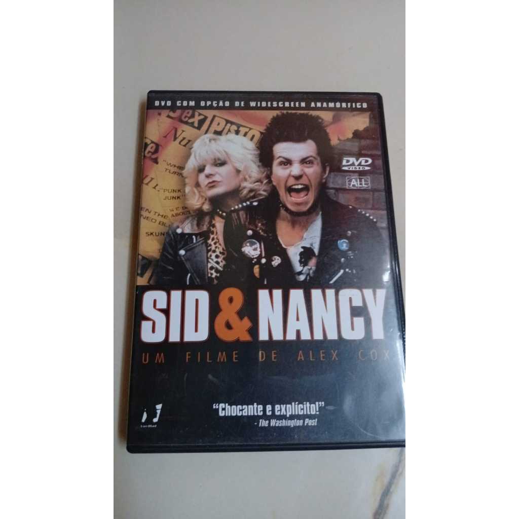 DVD - SID E NANCY - O AMOR PODE MATAR - ORIGINAL CONSERVADO