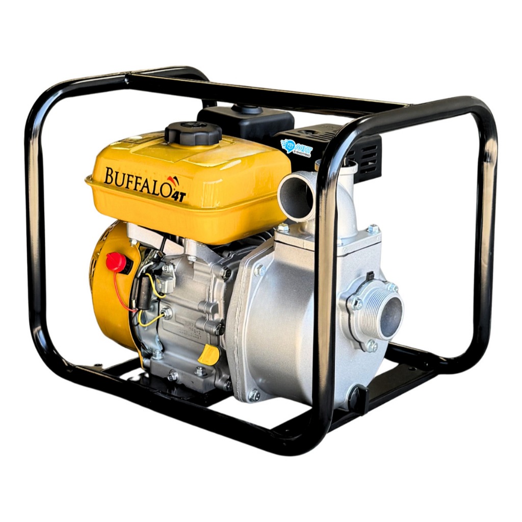 Motobomba BUFFALO Centrifuga Gasolina Combustão 7,0hp Alta Vazão 35.000 L/h Rotor Semi Aberto