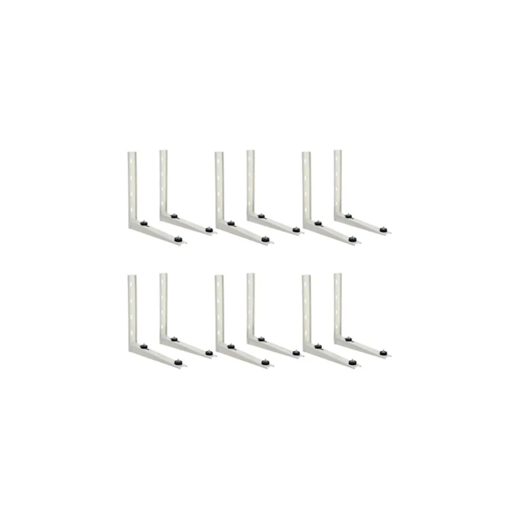 Kit 6 Suportes Condensadora Split 500mm 18k A 30k Btu Ss1830