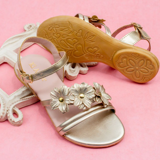 Sandália Rasteira Infantil Menina Juvenil Confortável Flor Promoção em Oferta na Shopee