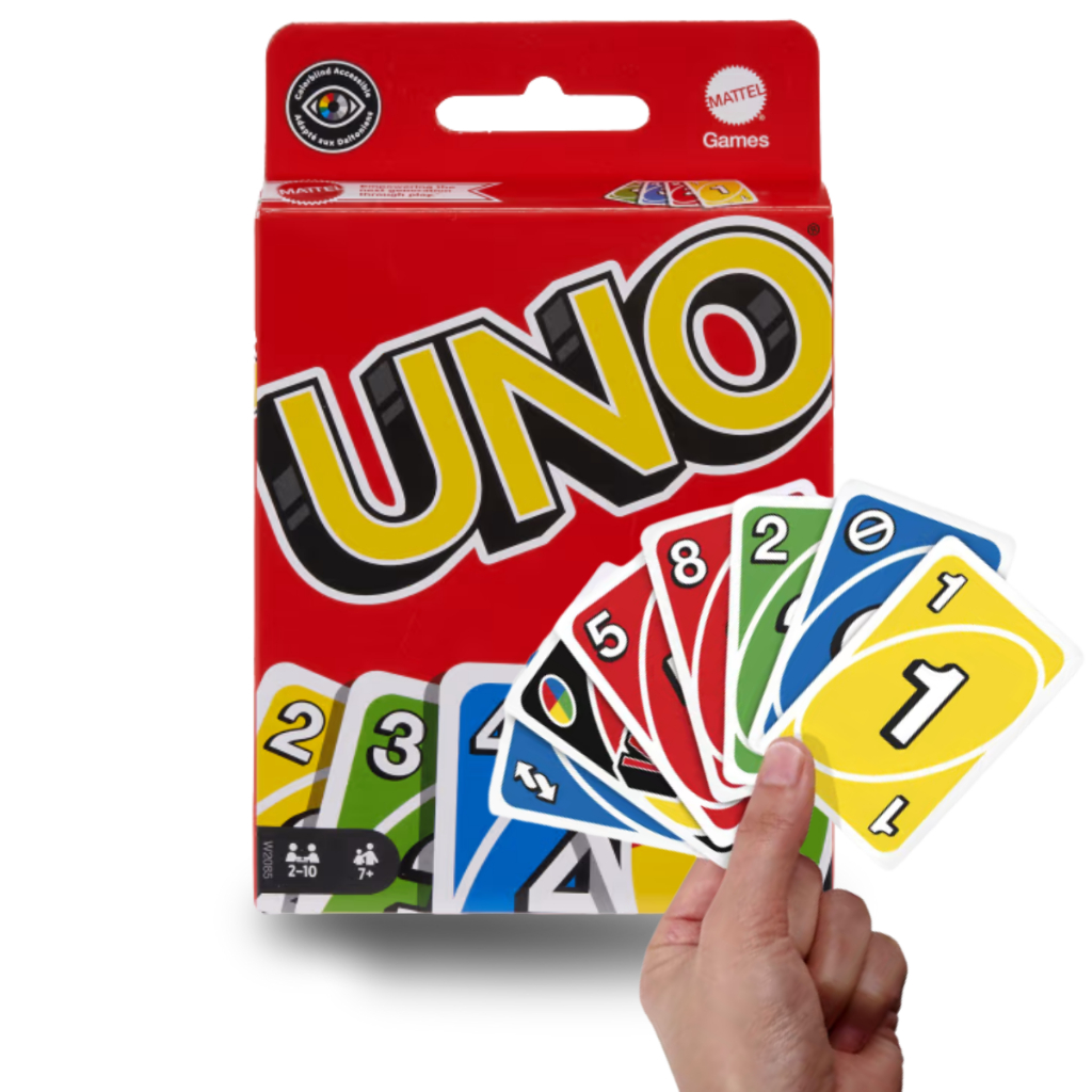Jogo De Cartas Uno Original Clássico Mattel Novo Jogo De Cartas Uno Original - Com Cartas Para Personalizar