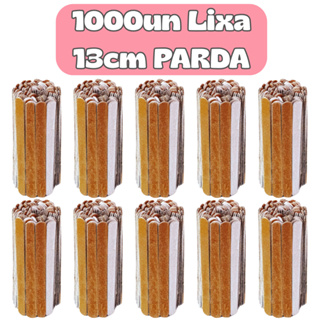 Kit 1000 MIL Lixas de Unha 13cm PARDA Profissional | Manicure Pedicure Alongamento | Atacado em Oferta na Shopee