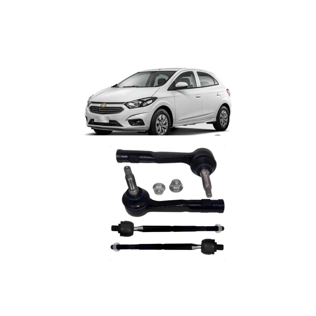 kit braço axial e terminal Onix joy 2017 ate 2022