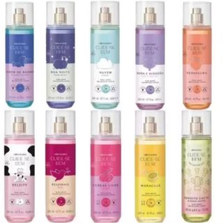 BODY SPLASH CUIDE-SE BEM OBOTICÁRIO 200ML ESCOLHA O DELEITE,PESSEGURA,NUVEM,AMORUDA,CEREJA PRESENTE KIT MINI VAQUINHA