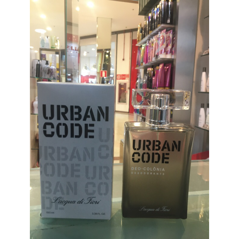 DEO COLONIA URBAN CODE PERFUME LACQUA DI FIORI 100 ML ORIGINAL