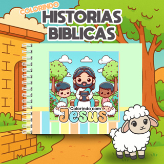 Produto Livro De Colorir Cristão Menino Jesus Capa Dura 50 Folhas de 180g em Oferta na Shopee