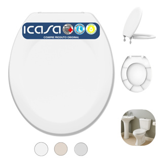 Tampa de Vaso Sanitário Sabará para Bacia Icasa Original Cores 1.6gpf 6lpf em Oferta na Shopee