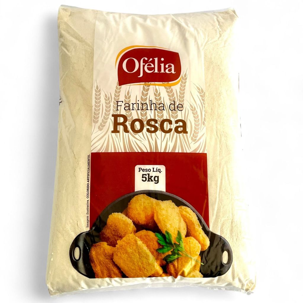 FARINHA DE ROSCA OFÉLIA – 5 KILOS em Oferta na Shopee