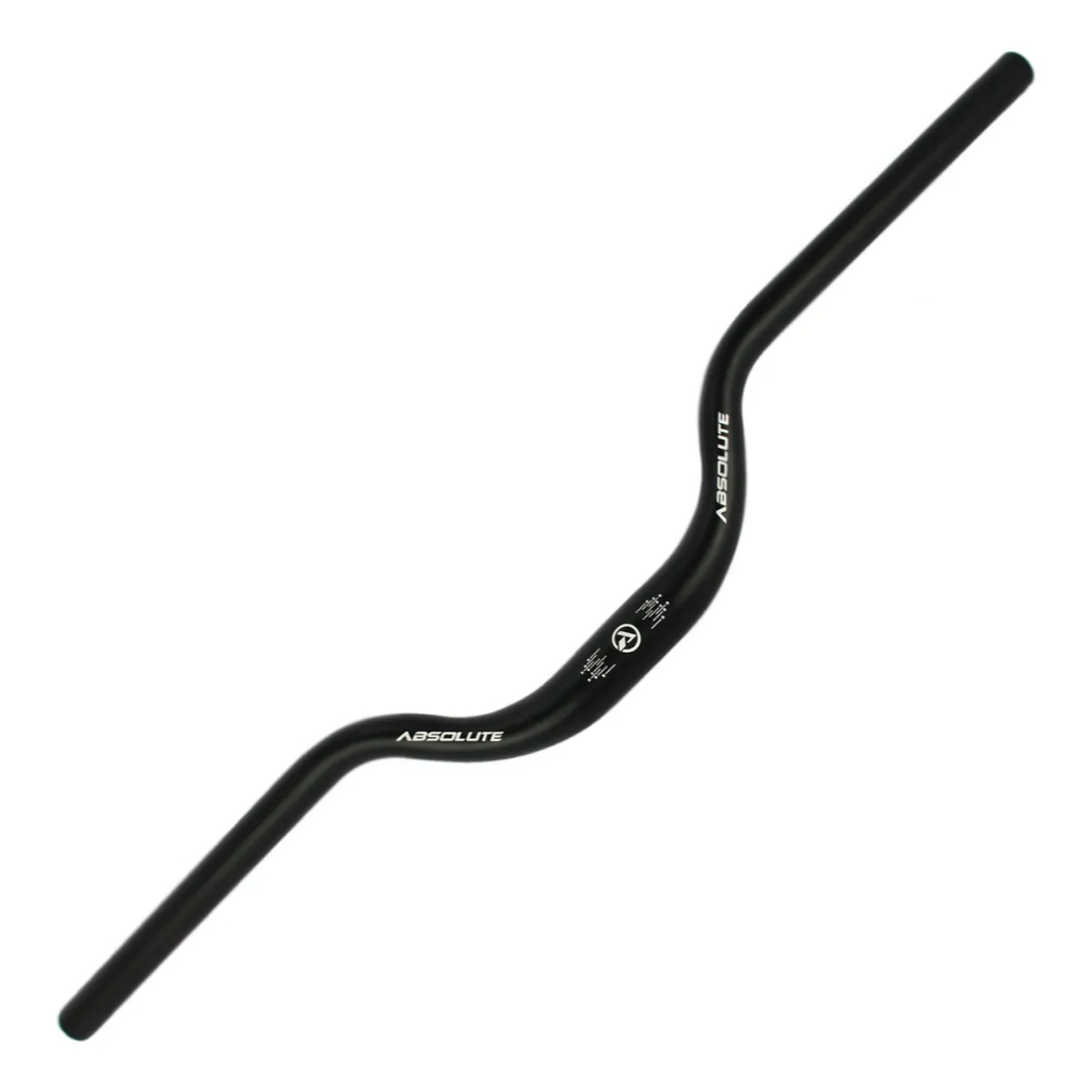 Guidão De Bicicleta Alto Mtb Nero Absolute 31.8 X 720mm Aluminio
