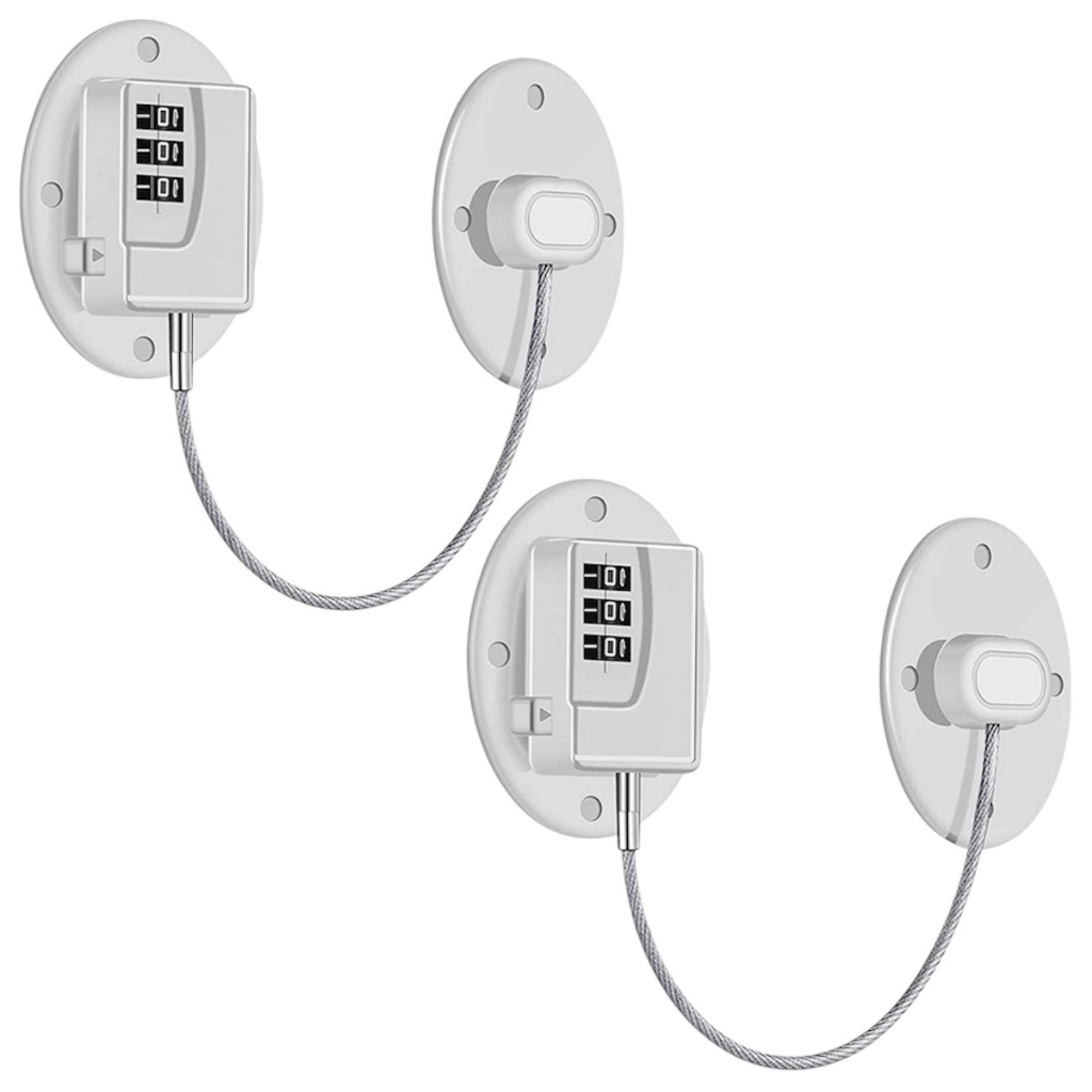 Kit 2 Travas De Segurança Portas Gaveta Proteção Infantil em Oferta na Shopee