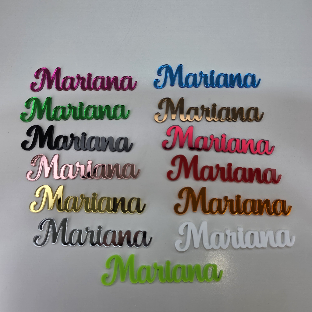 O que é Nome Acrílico Espelhado? Guia e Onde Comprar | BuscaProdutos