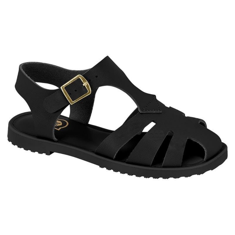 Sandalia Infantil Menina Rasteira Fivela Molekinha 2369100