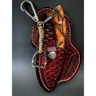 Faca Faquinha com Bainha em Couro Muladeiro Boiadeiro com Chaveiro em Oferta na Shopee