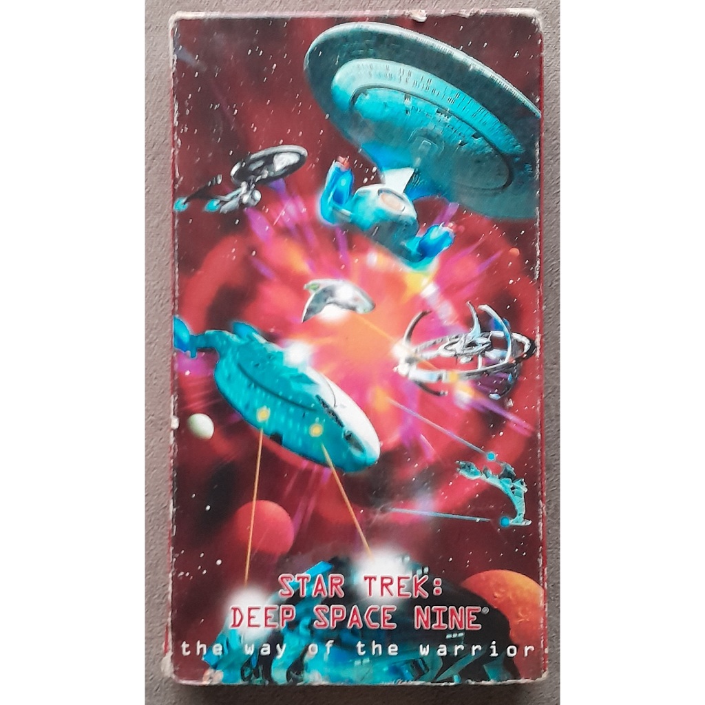 Fita VHS Star Trek 1997 Deep Space Nine Importada Episódios 73/74
