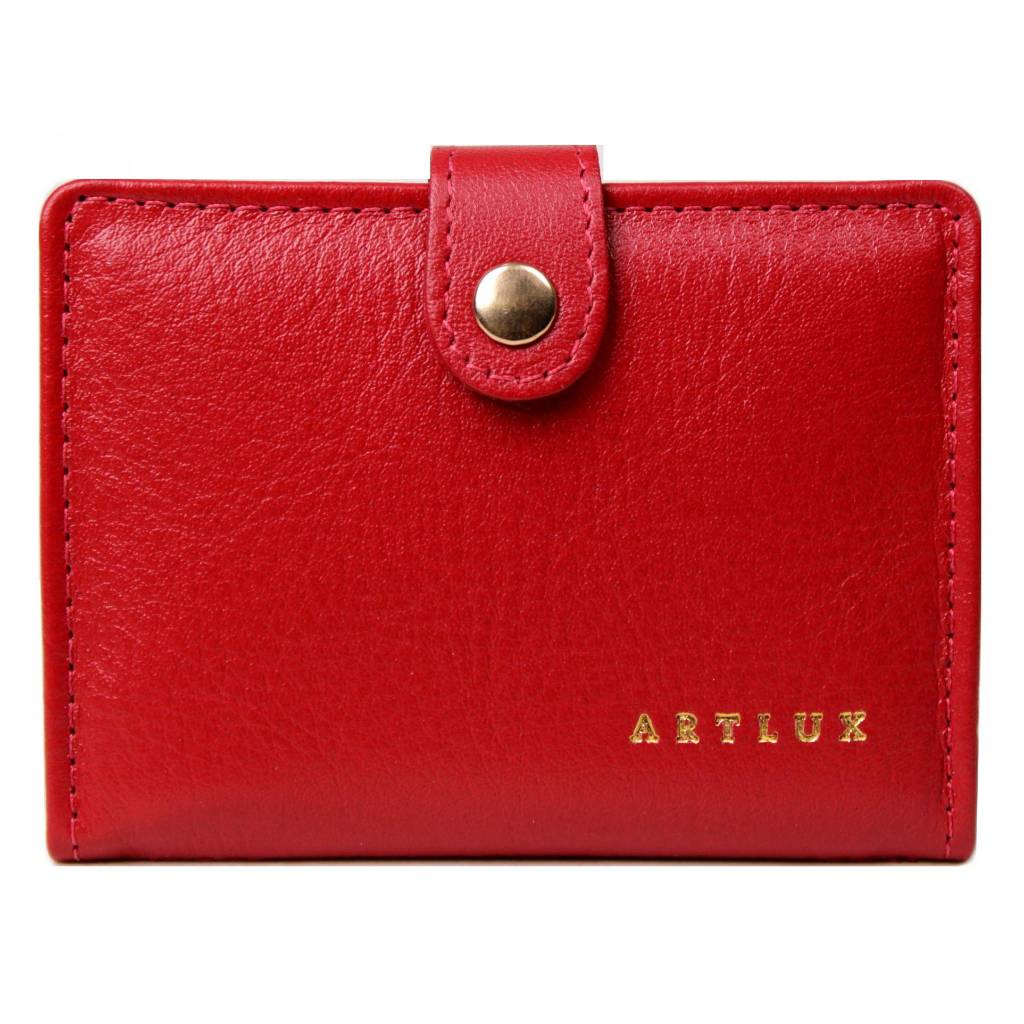 Carteira com Espelho em Couro Artlux 914