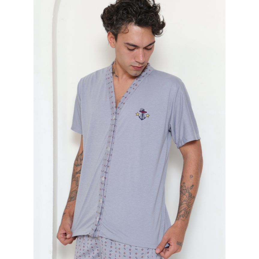 Narcizo Lingerie Pijama Americano curto Masculino